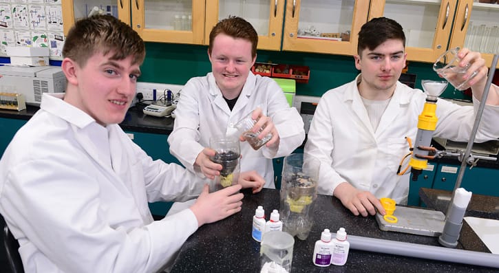 SERC Science Group Waterboys, with Paul French pictured right